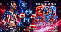 Independence Day Celebration Facebook Shared Image Video template