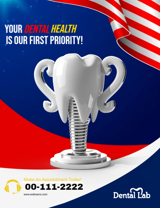 Copy of Independence Day Dental Flyers PosterMyWall