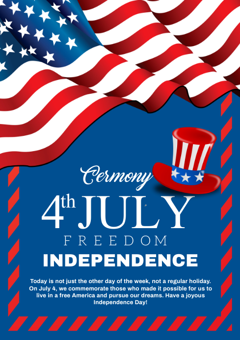 Copy of INDEPENDENCE DAY | PosterMyWall