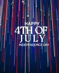 Independence day design template Instagram Portrait