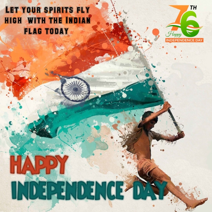 independence day Instagram na Post template