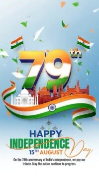 Independence Day India Instagram Story template
