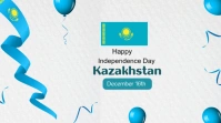 independence day Kazakhstan Twitter-Beitrag template