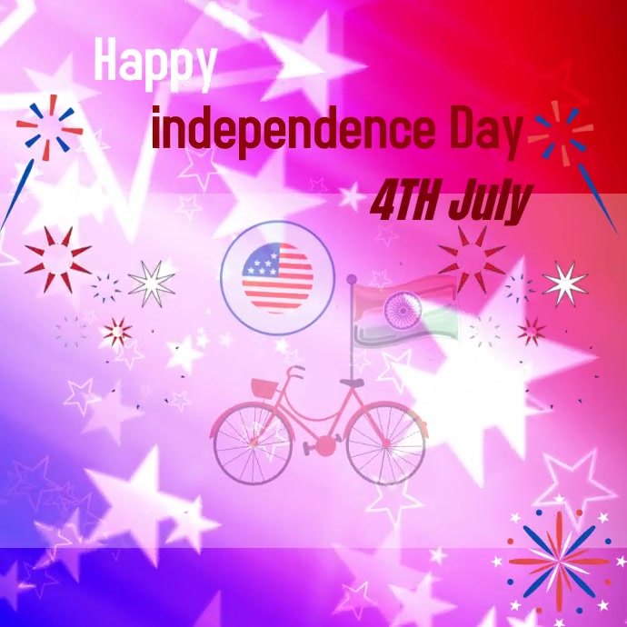 Independence Day Of 4rth July Square (1:1) Template | PosterMyWall