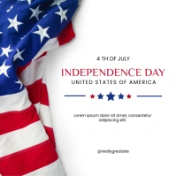 independence day of america Pos Instagram template