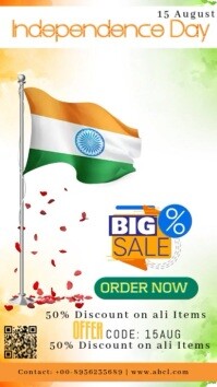 Independence Day Sale  Instagram Story template