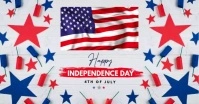 Independence Day Template Gedeelde afbeelding op Facebook