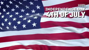 independence of usa งานแสดงผลงานแบบดิจิทัล (16:9) template
