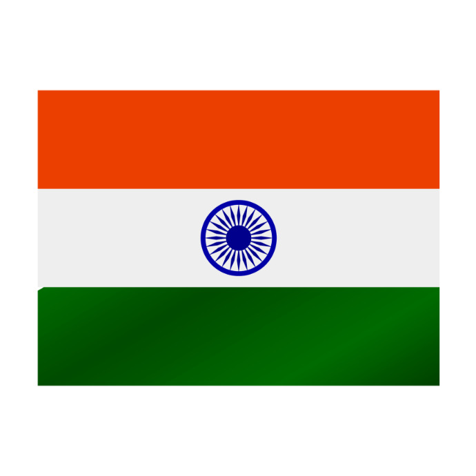 India flag 徽标 template