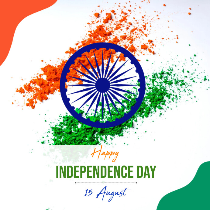 Modèle India independence day | PosterMyWall