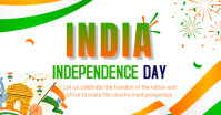 India independence day Facebook Shared Image template