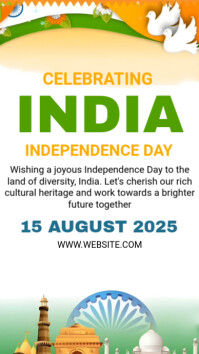 India Independence Instagram Story Instagram-Story template