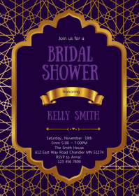 12 190 Arabian Night Invitation Customizable Design Templates Postermywall