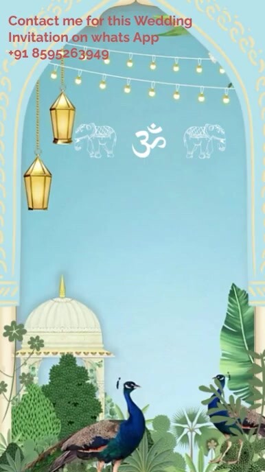 Indian Wedding Invitation Template PosterMyWall