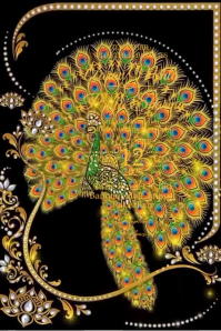 Indian wedding invitation template Poster