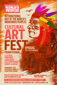 Tradition Poster Making Examples Poster Template | PosterMyWall