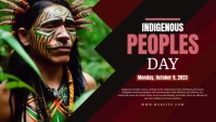 Indigenous People's Day Blog Header template