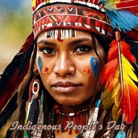 INDIGENOUS PEOPLES DAY ig post Template | PosterMyWall