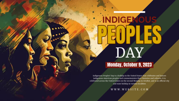 Copy of Indigenous People's Day Twitter Post | PosterMyWall