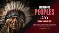 Indigenous People's Day You Tube Thumbnail template