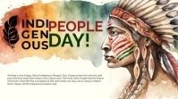 Indigenous People Day Umbukiso Wedijithali (16:9) template