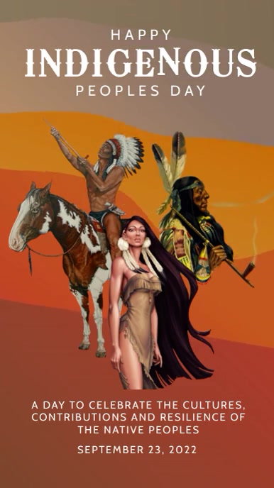 Copy of Indigenous Peoples Day | PosterMyWall