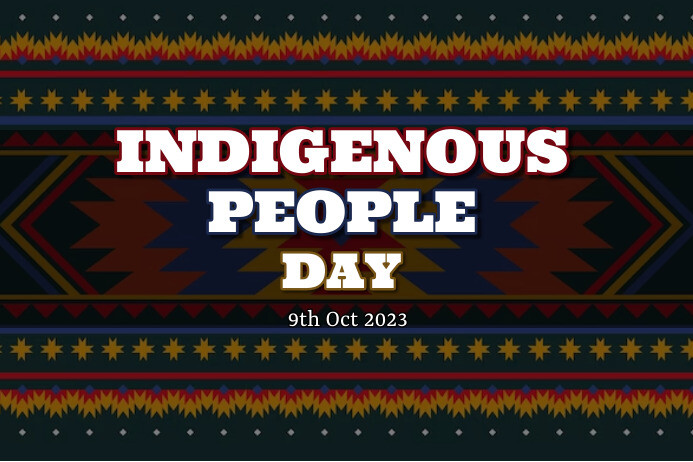 Plantilla de Indigenous Peoples day | PosterMyWall