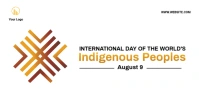 Indigenous Peoples Day Twitter post template