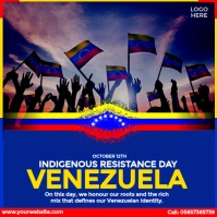 Indigenous Resistance Day Instagram Post template