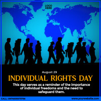 Individual Rights Day Instagram Post template