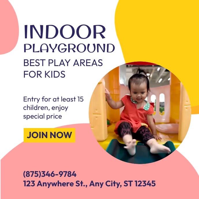 Indoor Playground Template | PosterMyWall