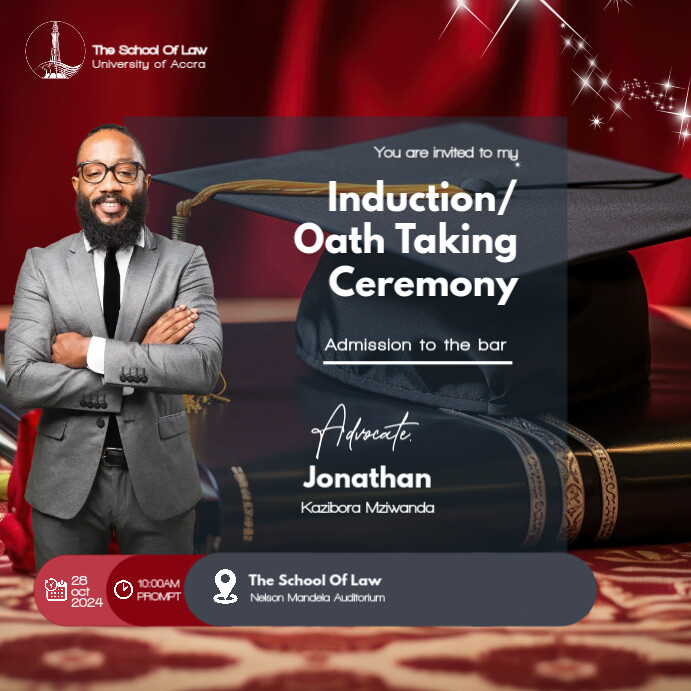 Induction ceremony flyer Template | PosterMyWall