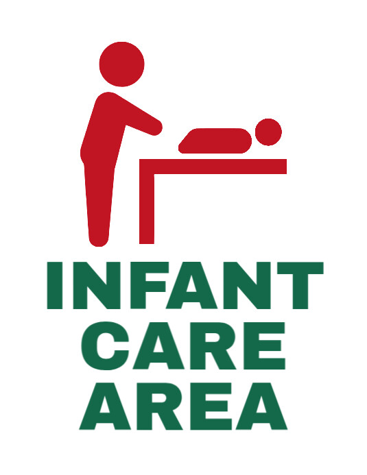 Copy of Infant Care Area Sign Template Editable Printable Nursery Baby ...