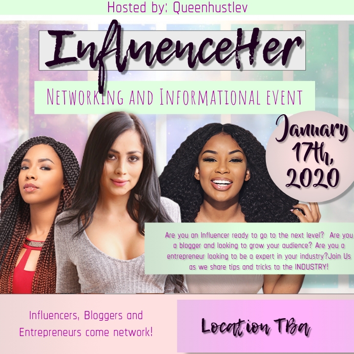 Influencer Network Template | PosterMyWall