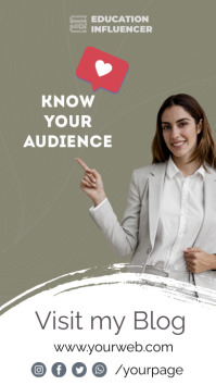 Influence Post Influencer Social Media Post Template | PosterMyWall