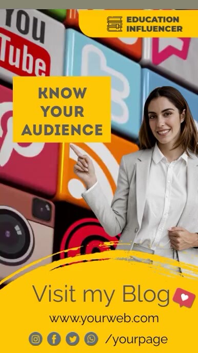 Influence Post Copy of Influencer Social Media Post | PosterMyWall