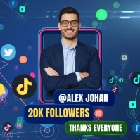 Influencer Template Instagram Post