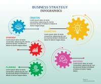 Infographic Design Template Large Rectangle