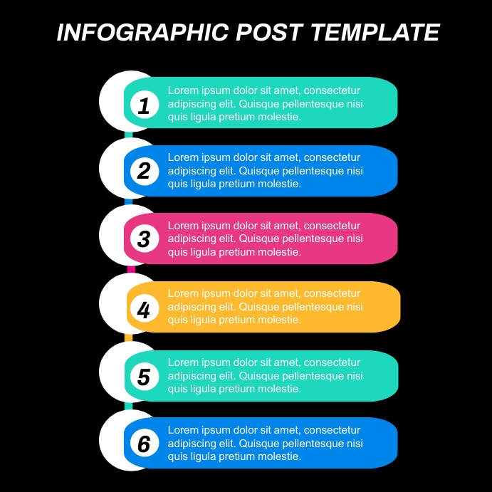 INFOGRAPHIC POST TEMPLATE | PosterMyWall