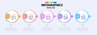 Infographics Design Facebook Cover Photo template