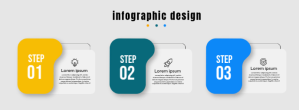 Blanco Infographic Design Portada de Facebook Template