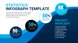Infographics Template Ecrã digital (16:9)