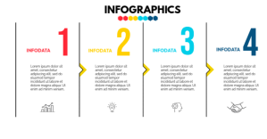 Infographics Template Facebook 共享图片