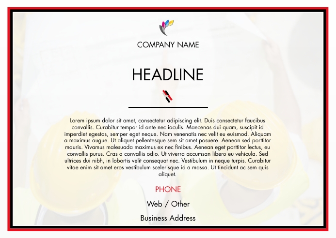 Informational Postcard Template | PosterMyWall