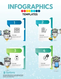 Infrographics Template Folheto (US Letter)