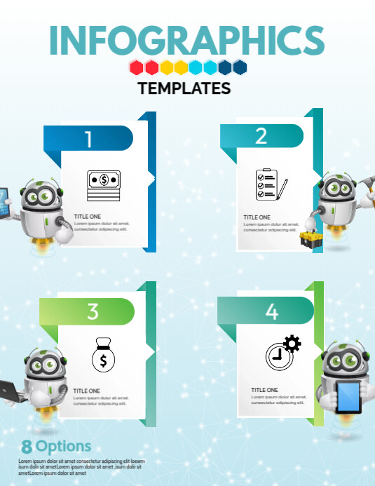 Infrographics Template Flyer (US Letter)