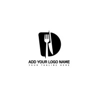 Initial D/clipart Transparent Background/initial Letter D/dinner And Restaurant/symbol/company/creat Logo template