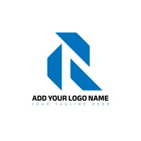 Initial/e Sport/gaming/business/brand/r Logo/team/blue/geometric/icon/symbol/identity Logo template