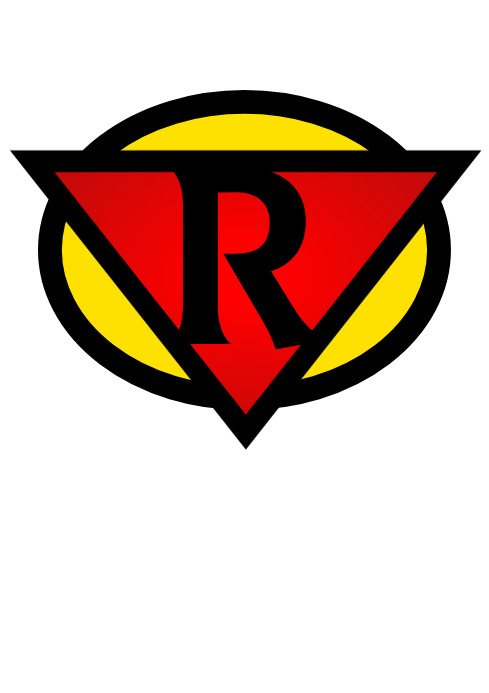 Superman Letter R