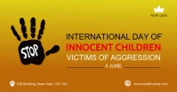 innocent children victims Obraz udostępniany na Facebooku template